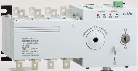 Dual Power Power Distribution Equipment AC400V 50Hz Automatic Transfer Switch