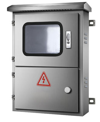 IP55 Outdoor Power Distribution Box Cabinet SS304 Stainless Steel Junction Box Weatherproof Rainproof