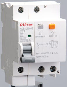 Surge Protect Miniature Circuit Breaker 40A 50A Small Leakage Circuit Breaker